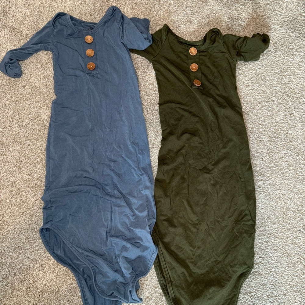 Two Caden Lane knot gowns